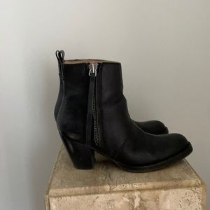 Acne studios black Pistol boots 38